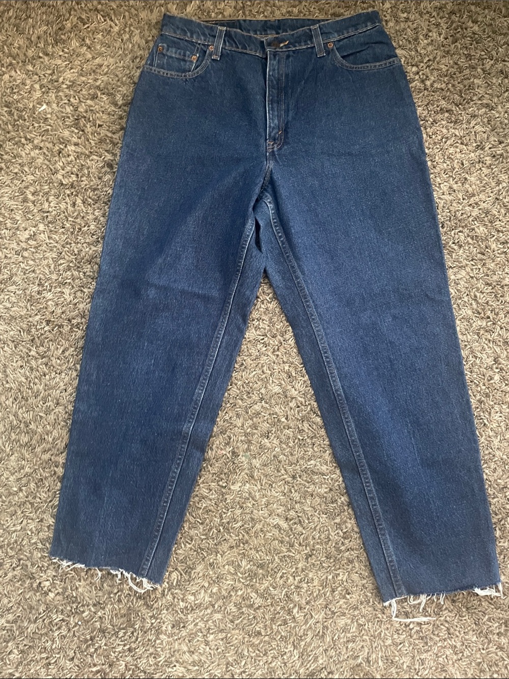 Levi's Dark Blue Straight-Leg Jeans